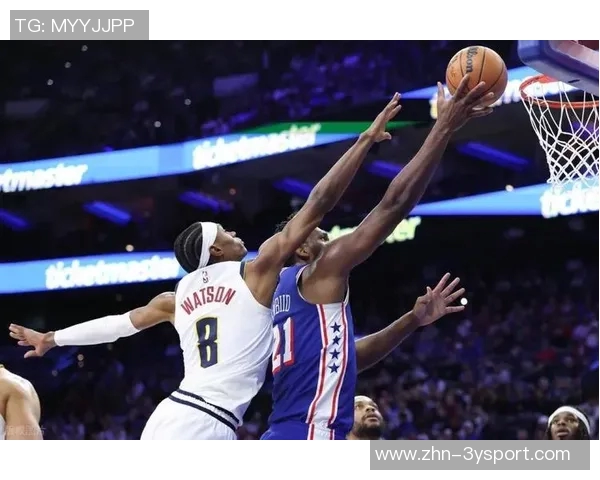 掘金八人缺阵与76人战平半场比分58平皮克特和恩比德各有精彩表现